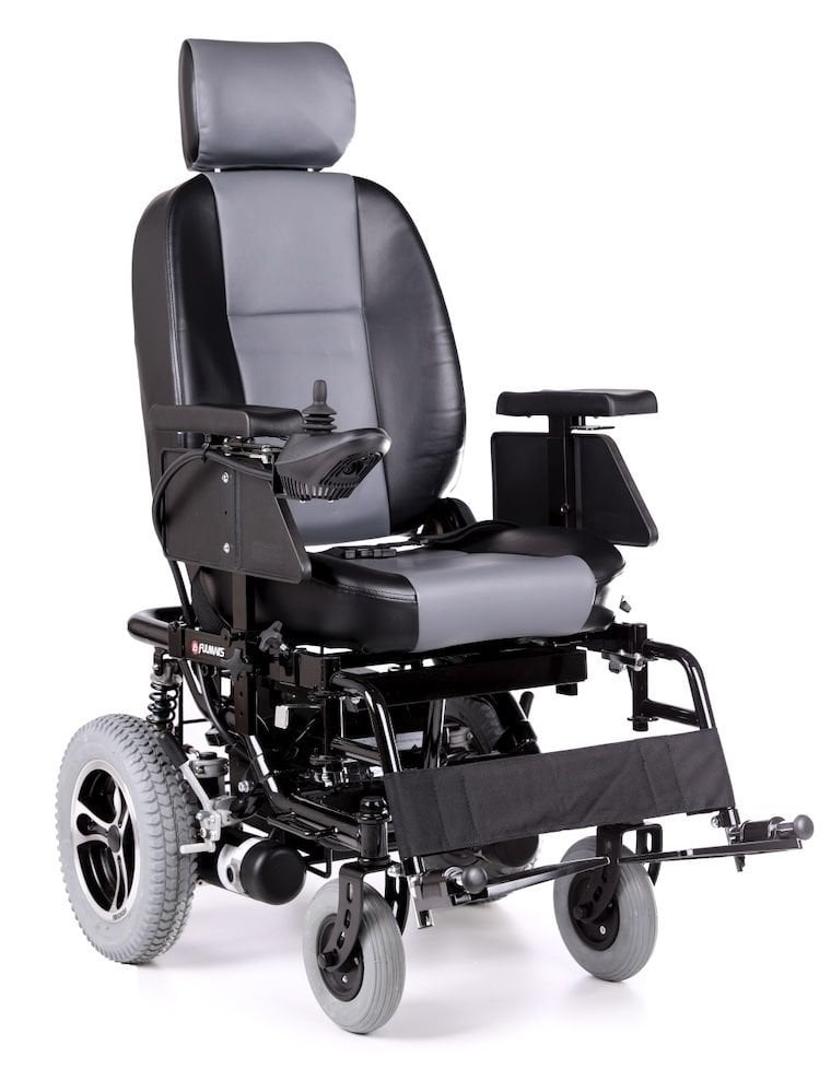 Kilolu Kullanıcılar İçin Akülü Tekerlekli Sandalye - Fulmaks 7895