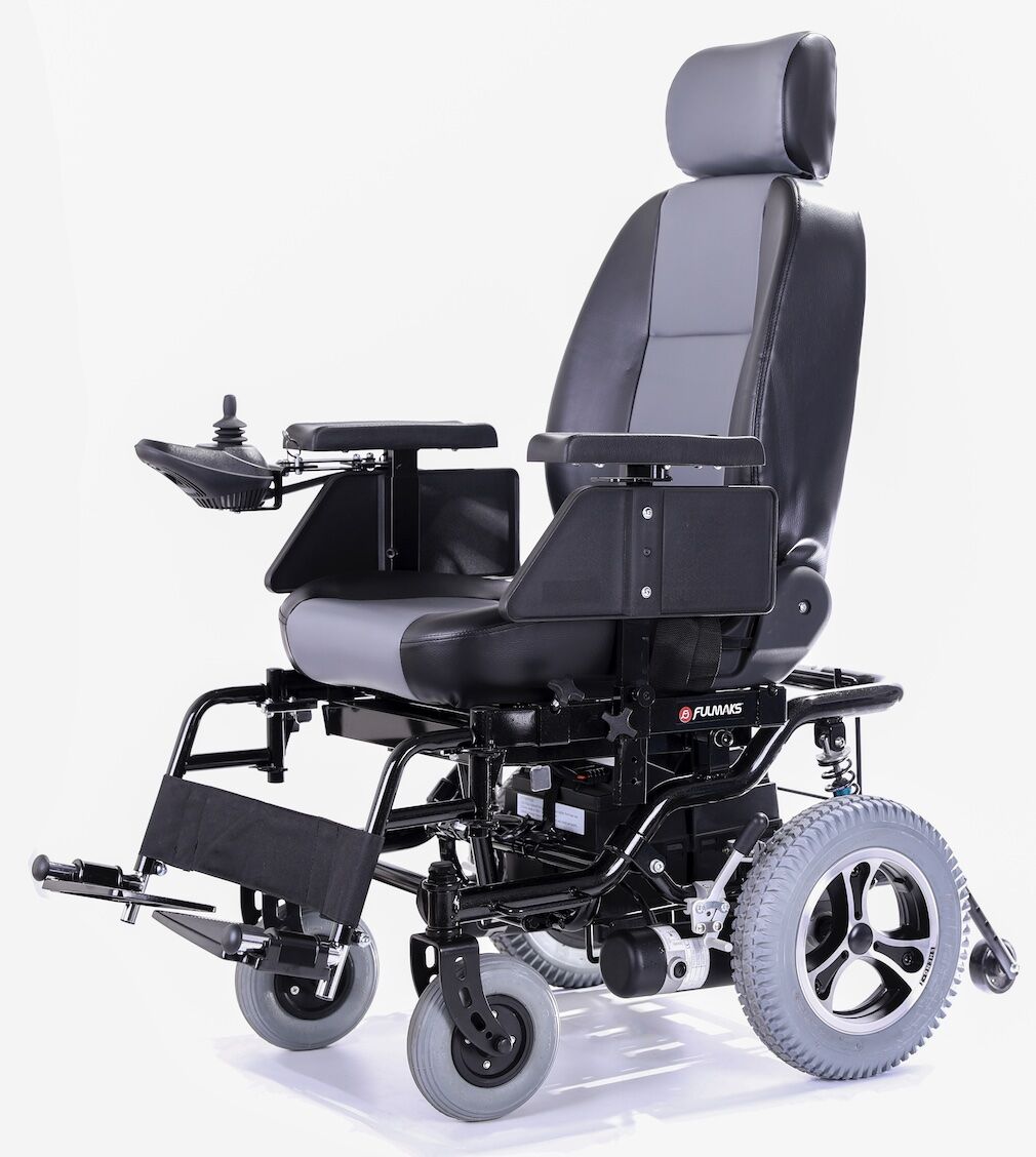 Kilolu Kullanıcılar İçin Akülü Tekerlekli Sandalye - Fulmaks 7895