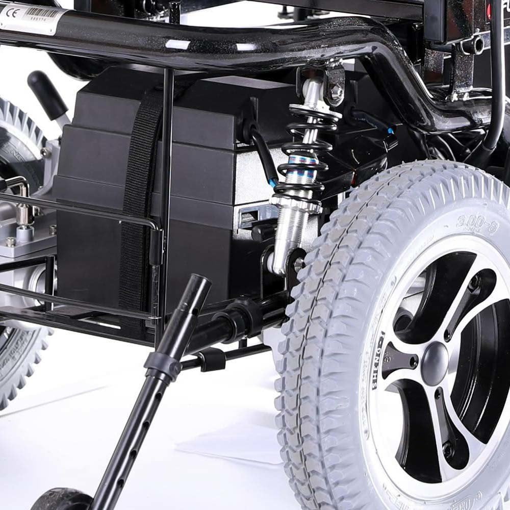 Kilolu Kullanıcılar İçin Akülü Tekerlekli Sandalye - Fulmaks 7895