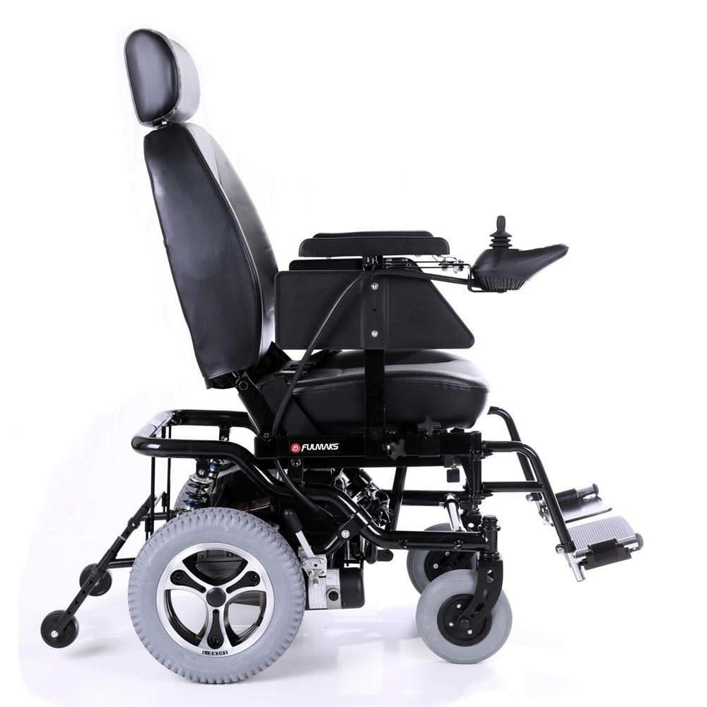 Kilolu Kullanıcılar İçin Akülü Tekerlekli Sandalye - Fulmaks 7895