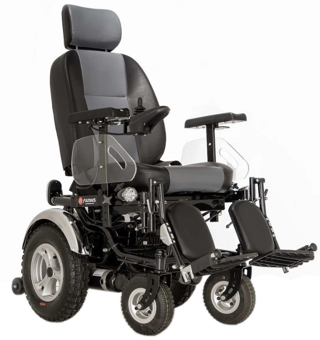 Arazi Akülü Tekerlekli Sandalye - Fulmaks 7896