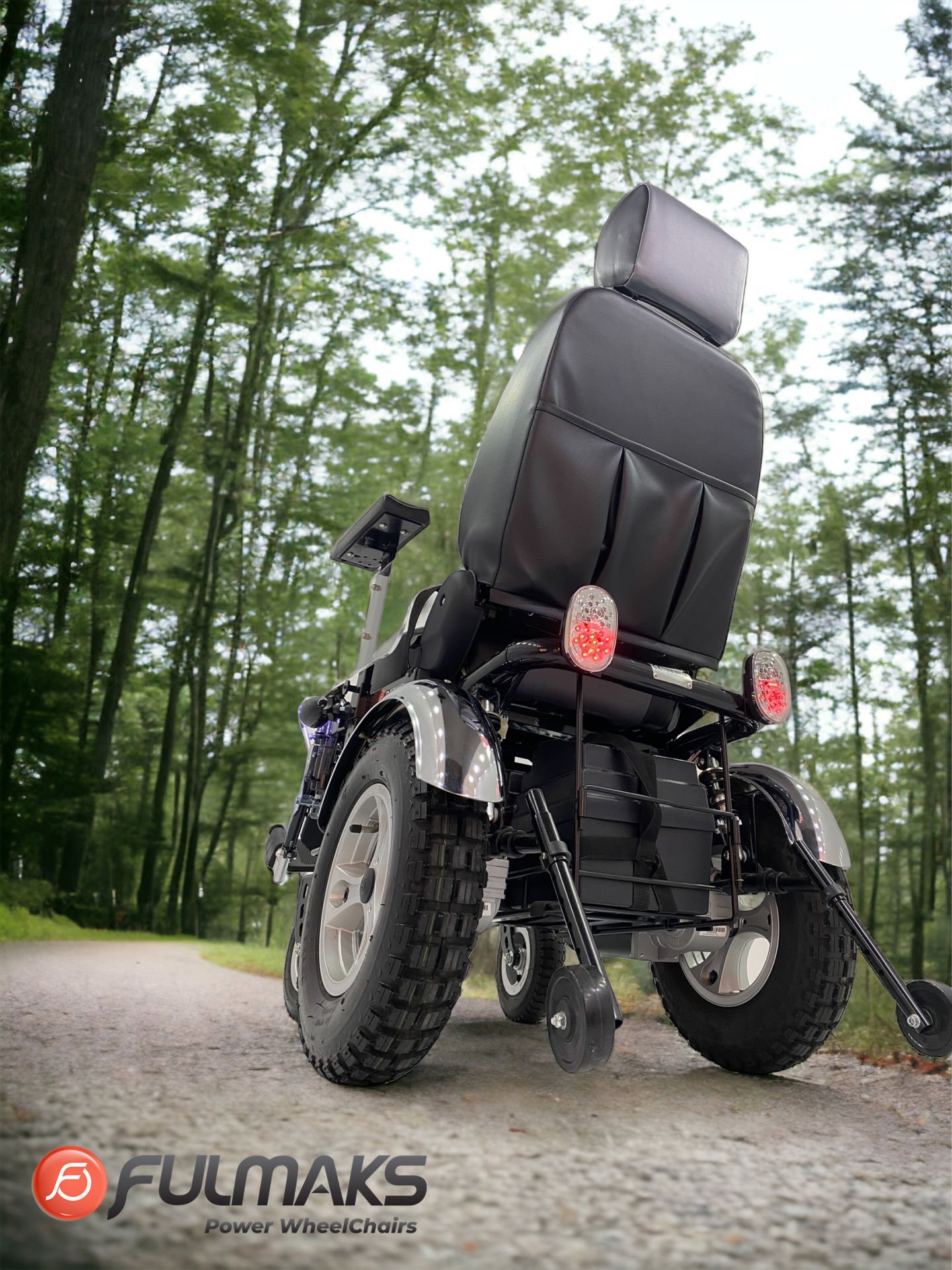 Arazi Akülü Tekerlekli Sandalye - Fulmaks 7896