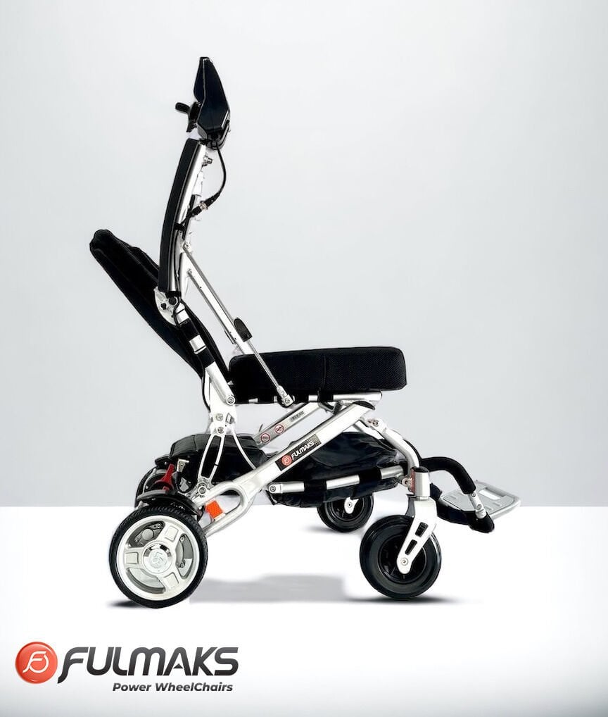 Hafif Elektrikli Tekerlekli Sandalye - 19 KG - Fulmaks 7000