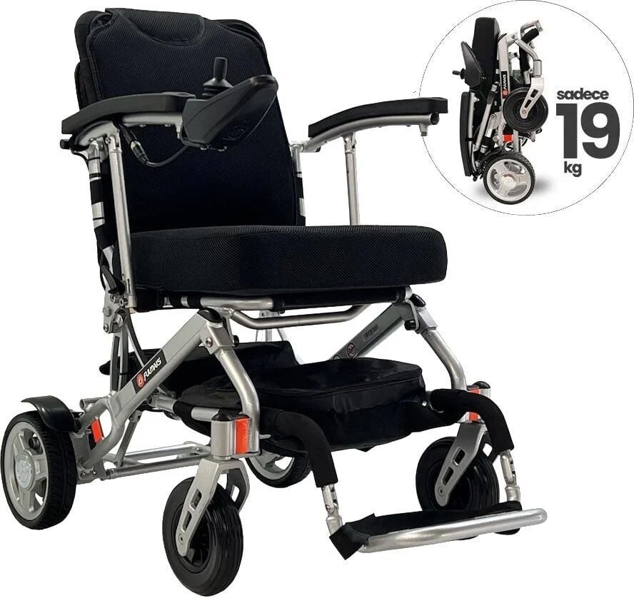 Hafif Elektrikli Tekerlekli Sandalye - 19 KG - Fulmaks 7000