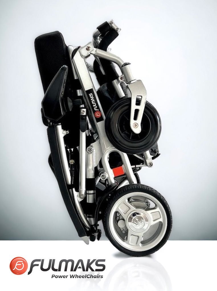 Hafif Elektrikli Tekerlekli Sandalye - 19 KG - Fulmaks 7000