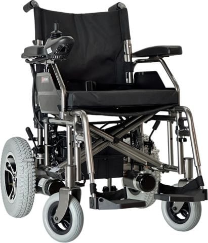 Güçlü ve Katlanır Akülü Tekerlekli Sandalye - 7891