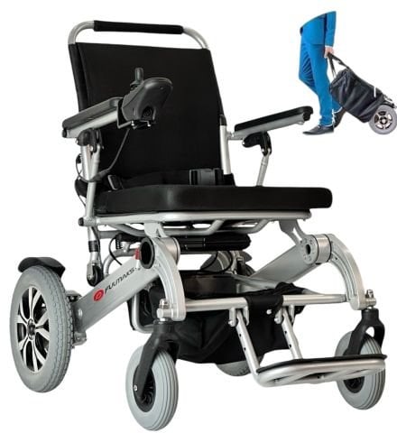 Hafif Akülü Tekerlekli Sandalye - Fulmaks 8002